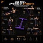 Portable Resistance Pedal Pull Trainer