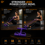 Portable Resistance Pedal Pull Trainer