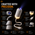 Galaxy Night Light Projector | with 6 slides included